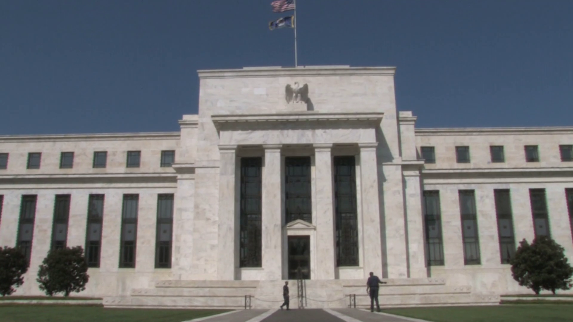 United States Federal Reserve Building 3 Stock Footage SBV-300027266