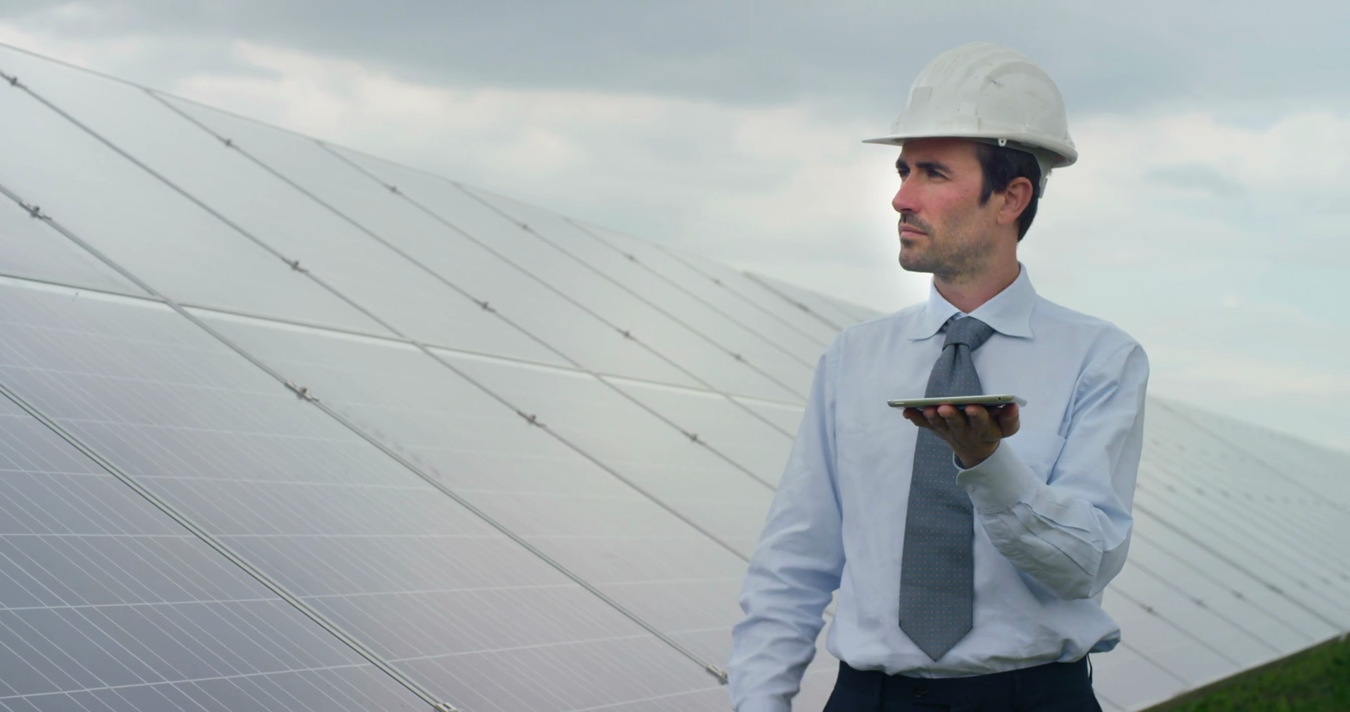 A Futuristic Engineerexpert In Solar Stock Footage SBV314522398 Storyblocks