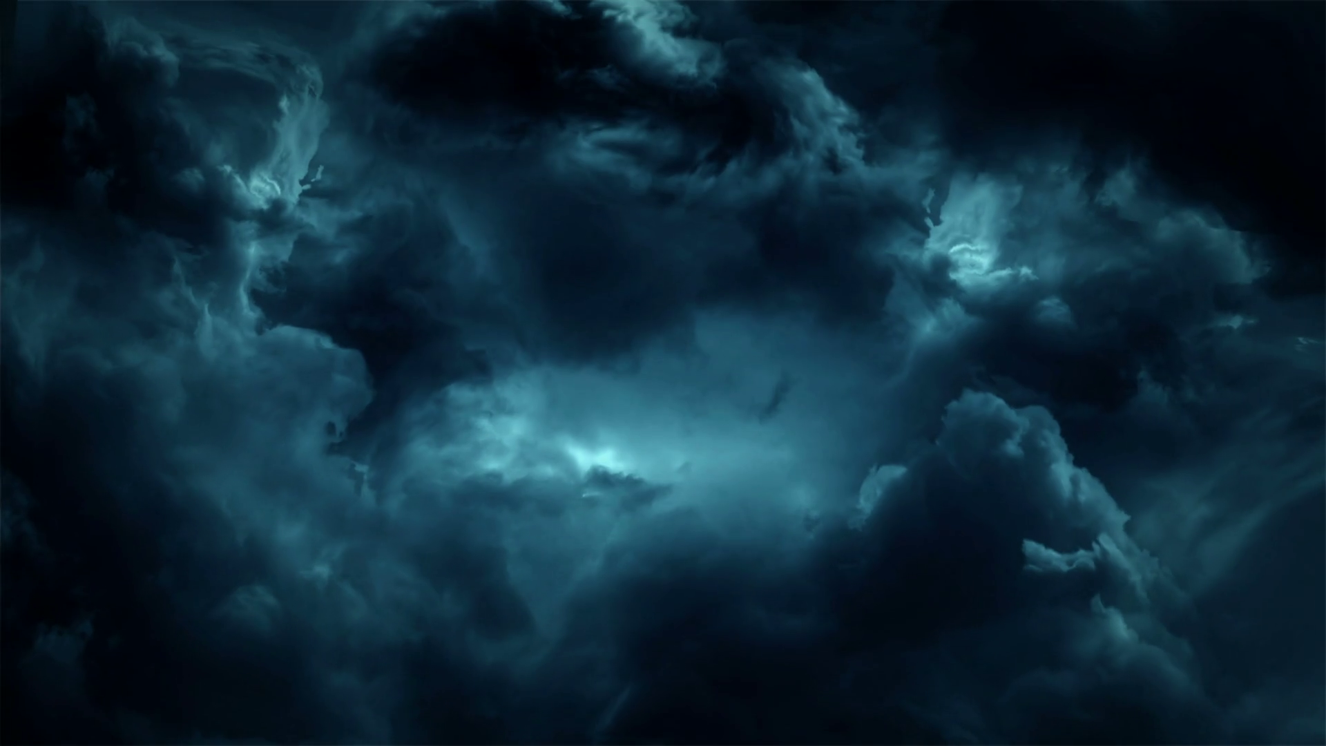 Flight Through The Clouds Thunder And Lightning Motion Background Storyblocks