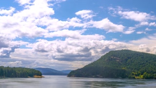 Hyperlapse lake Canada BC