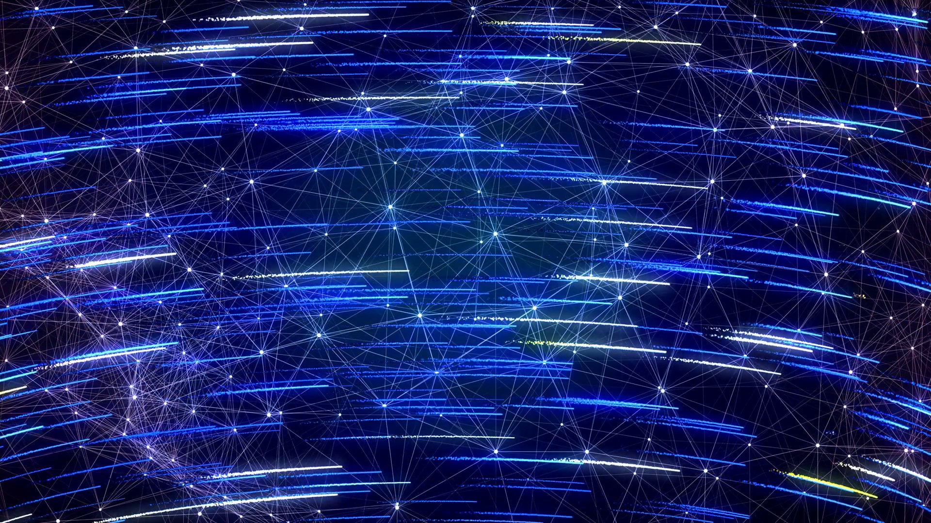 Sci-fi blue background with falling stars. Loopable Motion Background