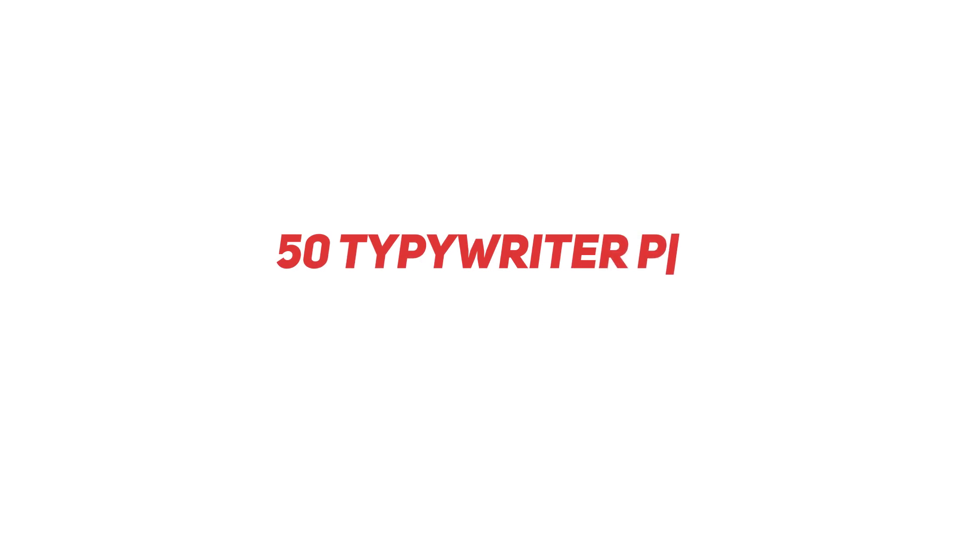 Typewriter Text Animation Presets Template SBV323770904 Storyblocks