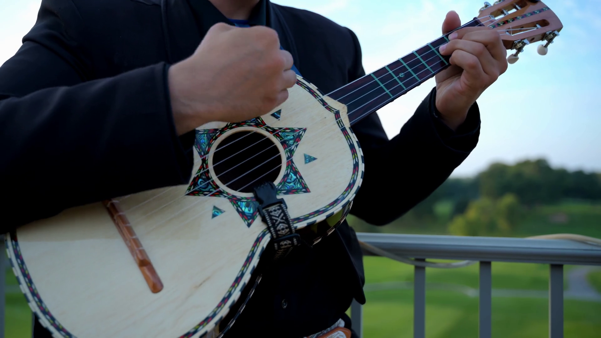 Musician Playing Traditional String Stock Footage SBV-352887475 ...