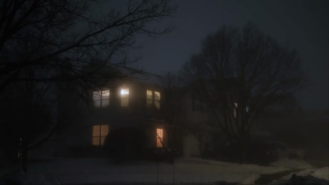 Creepy Rural House Night Stock Footage: Royalty-Free Video Clips ...