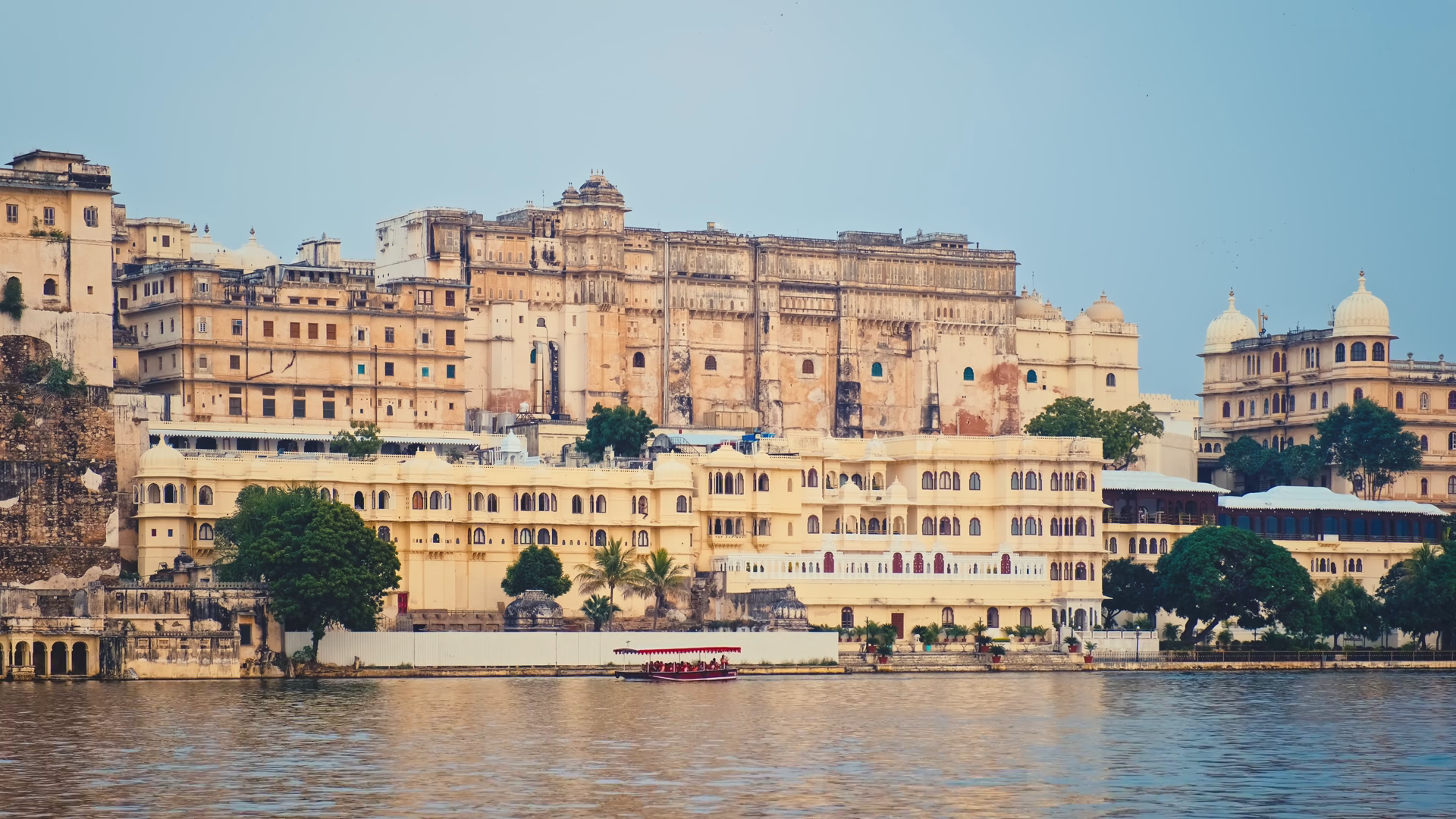 Rajput Architecture Udaipur City Palace Jag Stock Footage SBV-352908991 ...