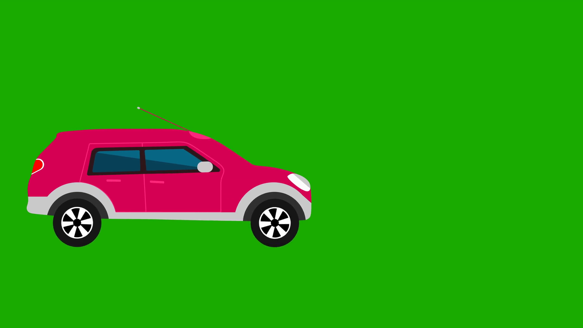 Animated Car Moving Sport Car Animation On Stock Motion Graphics SBV ...
