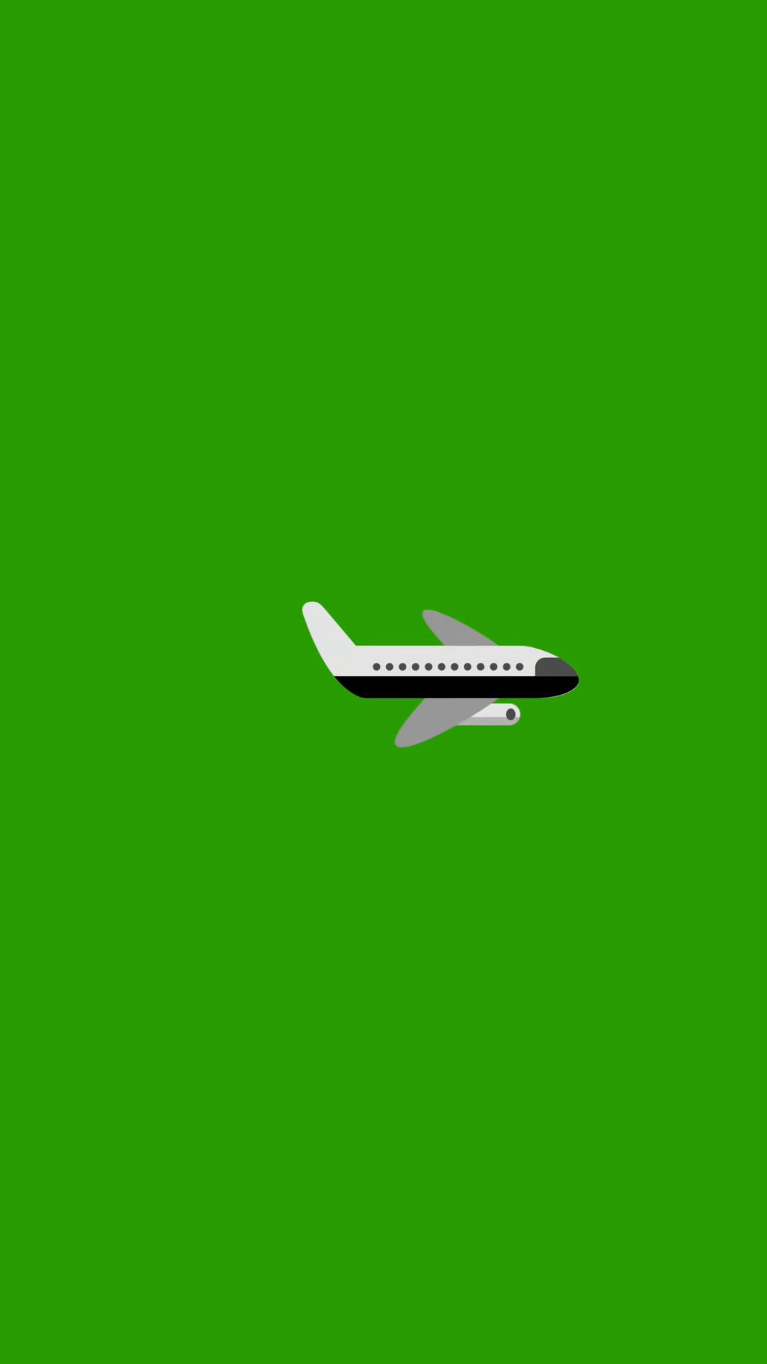 Cartoon Airplane Flight Animation In Sky 4k Stock Footage SBV-353769499 ...
