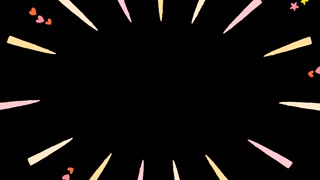 Hand Drawn Radial Speed Lines (pink Orange) Stock Motion Graphics ...