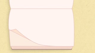 Open book page turning animation (Vertical 9:16) beige