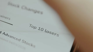 Top 10 losers from the cryptocurrency trading platform