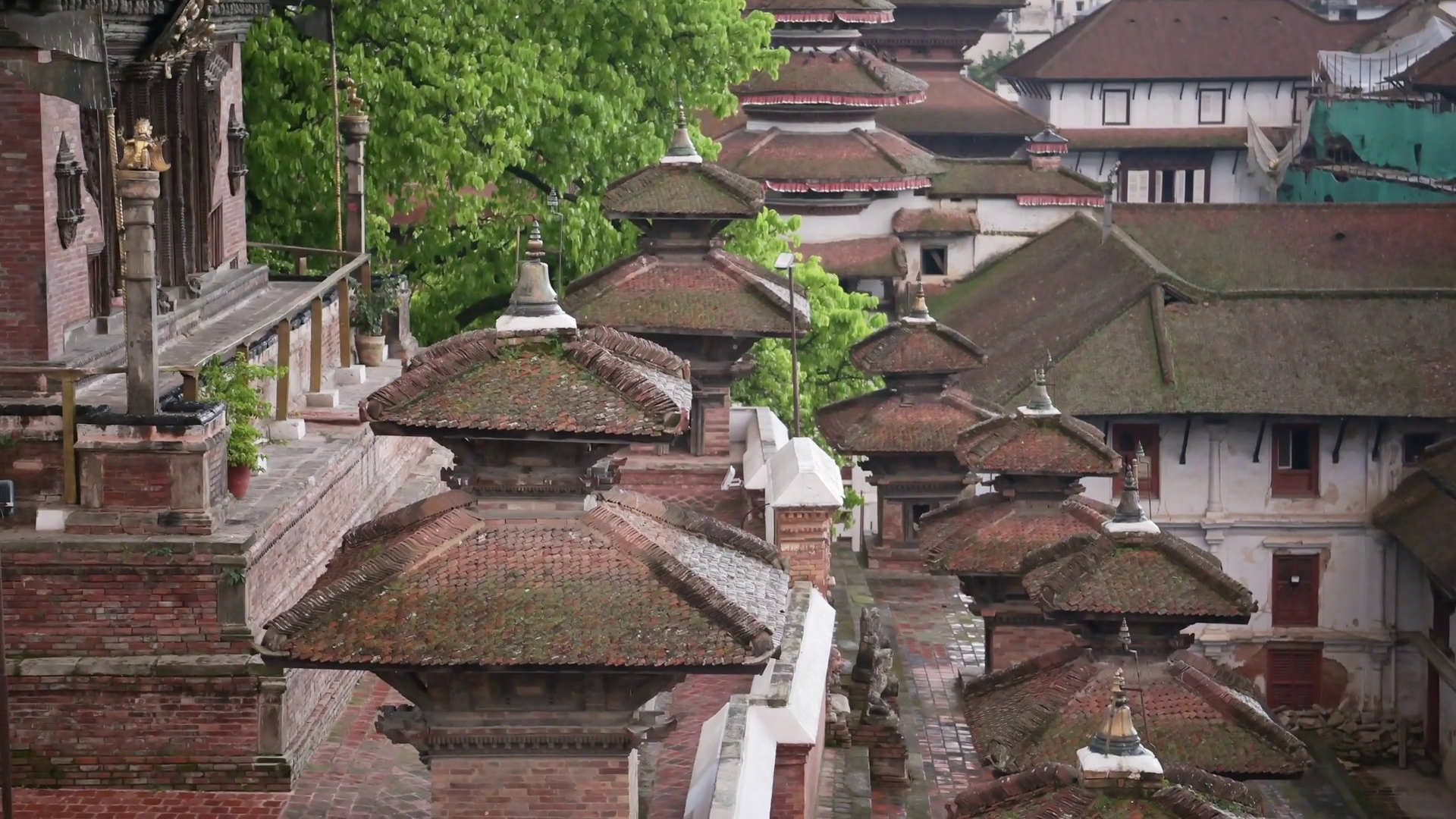 Kathmandu Architecture Buildings In Nepal Stock Footage SBV-352920403 ...