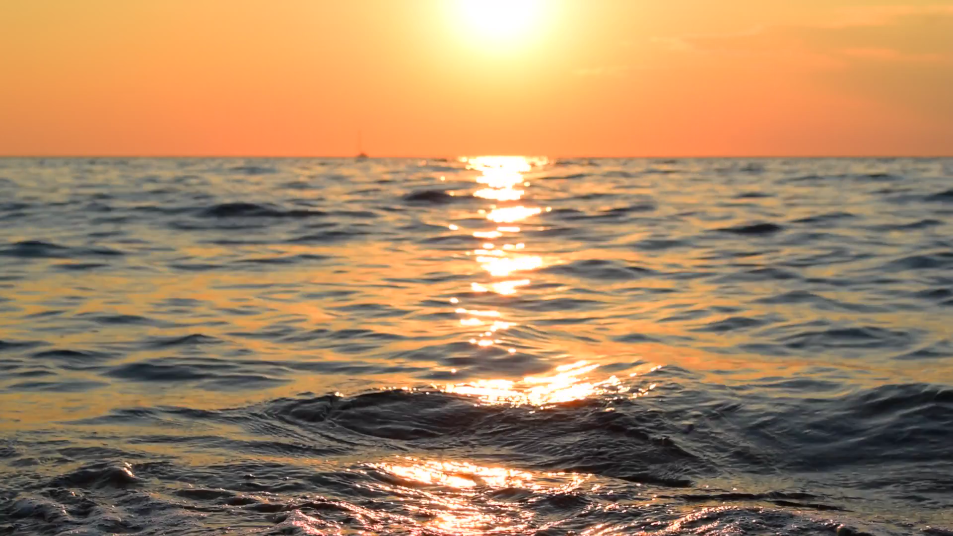 Sea Beach Sunset Stock Video Footage Storyblocks