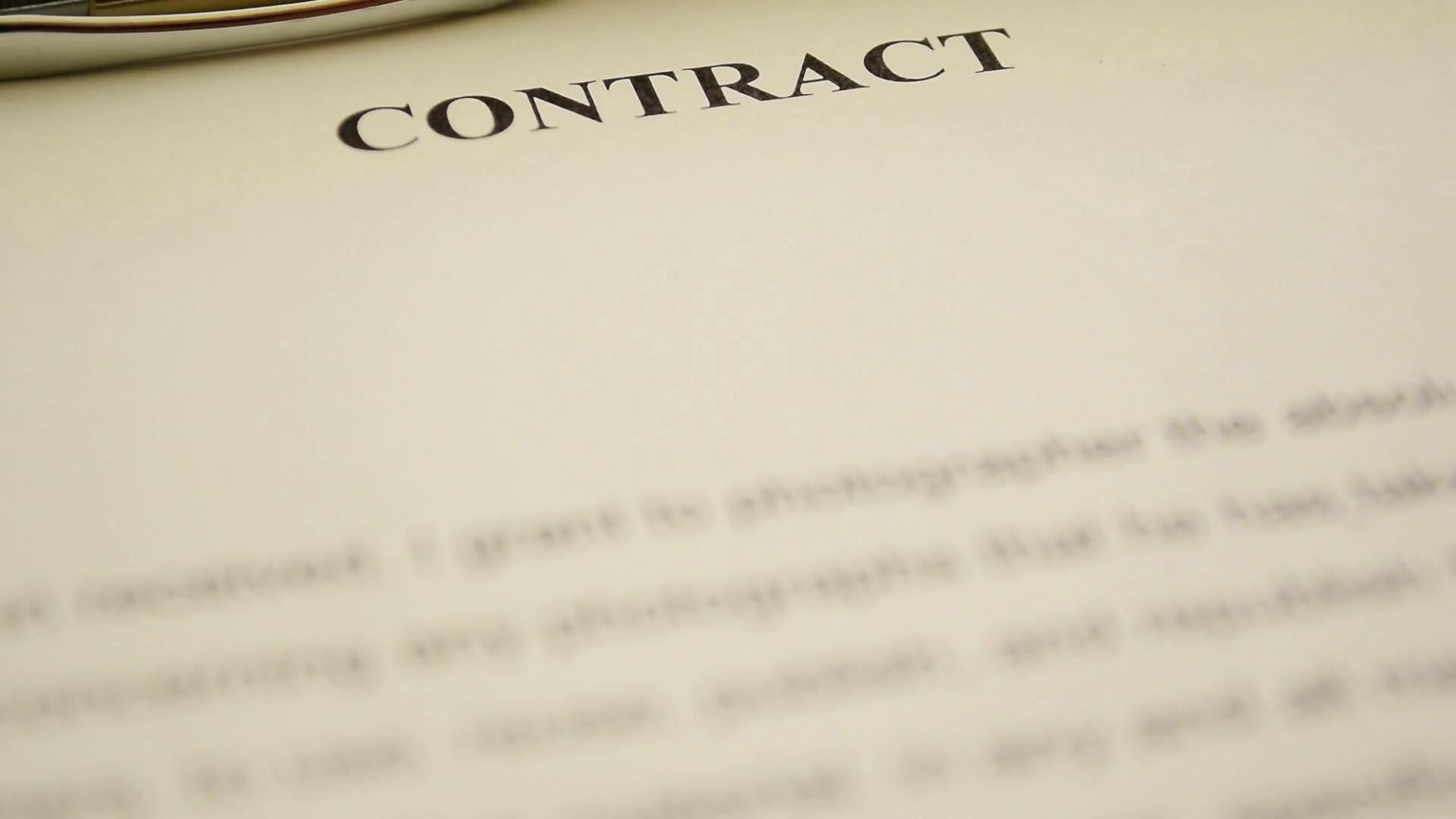 Contract abstract. Stock Video Footage Storyblocks