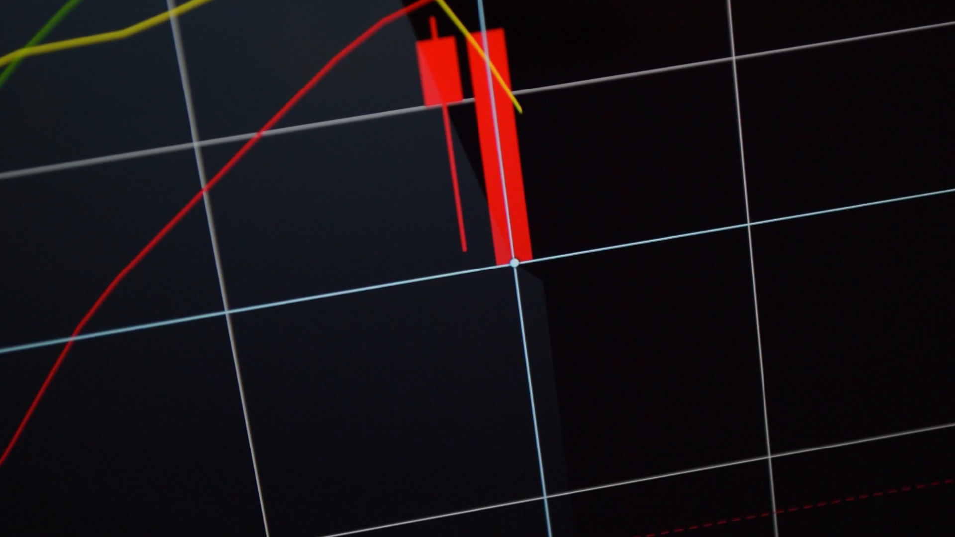 Stock Market Chart Down Stock Footage SBV308706534 Storyblocks