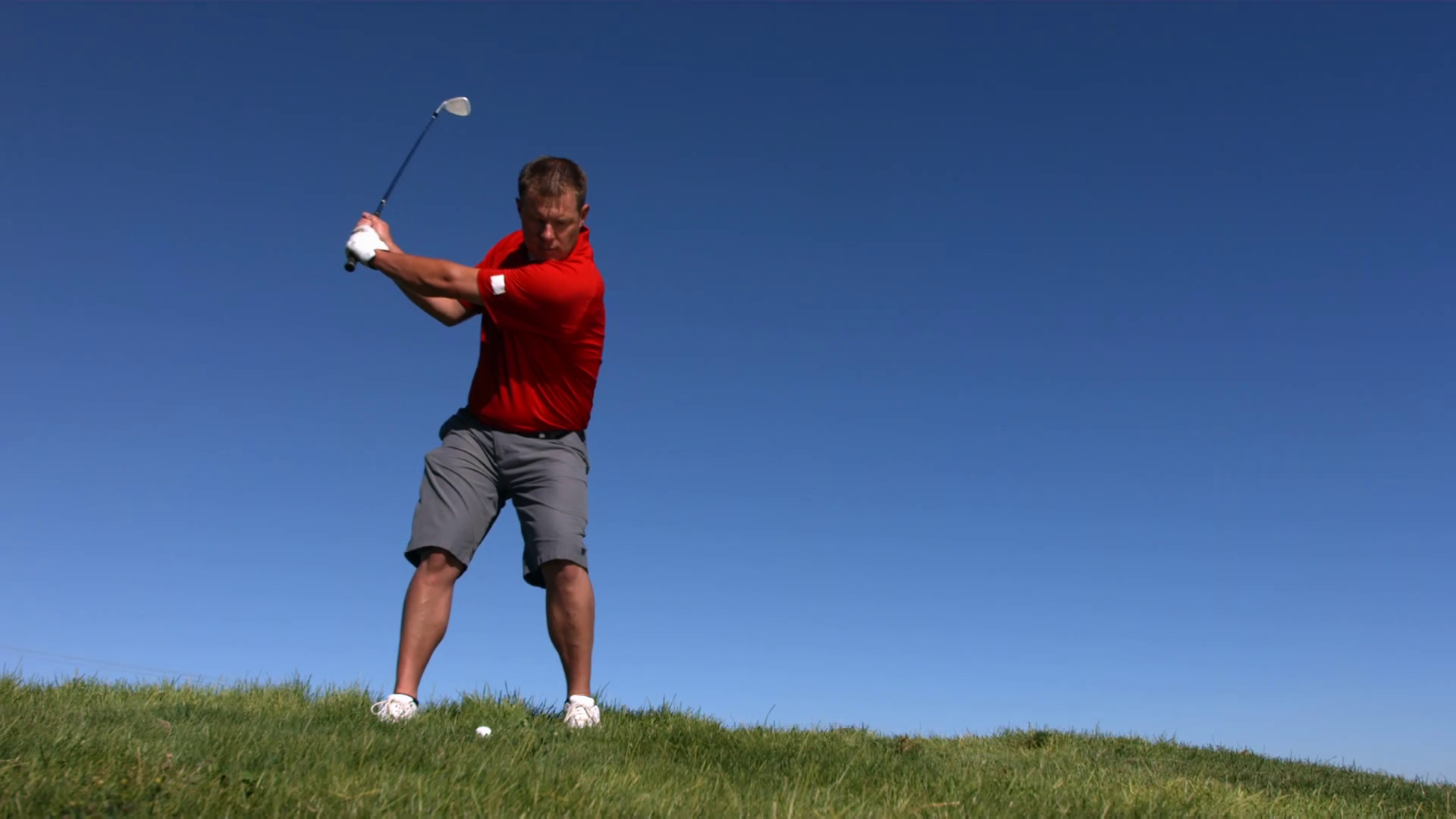 Golfer Hits Ball Slow Motion Stock Footage SBV348370575 Storyblocks