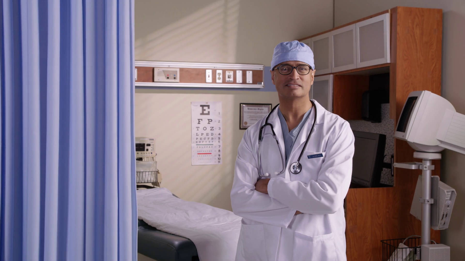 Portrait Of Doctor In Medical Location Stock Footage SBV-347630527 ...