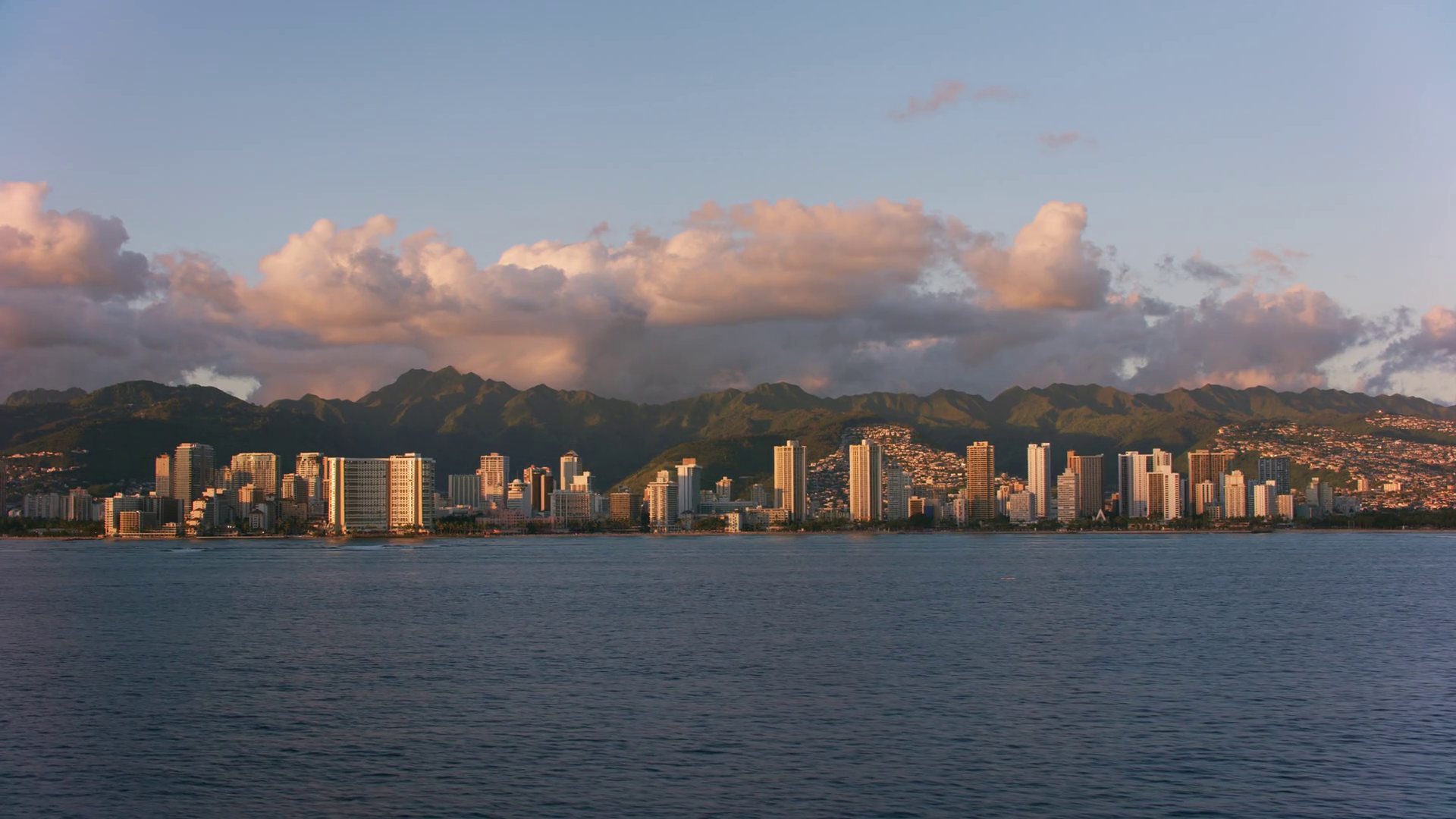 Honolulu Oahu Hawaii Circa2018 Aerial View Stock Footage SBV347692127