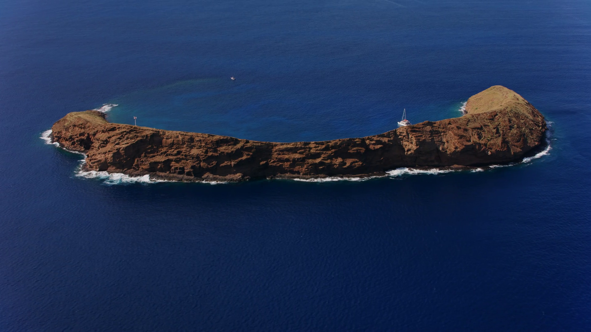Maui Hawaii Circa2018 Aerial View Of Stock Footage SBV347693684