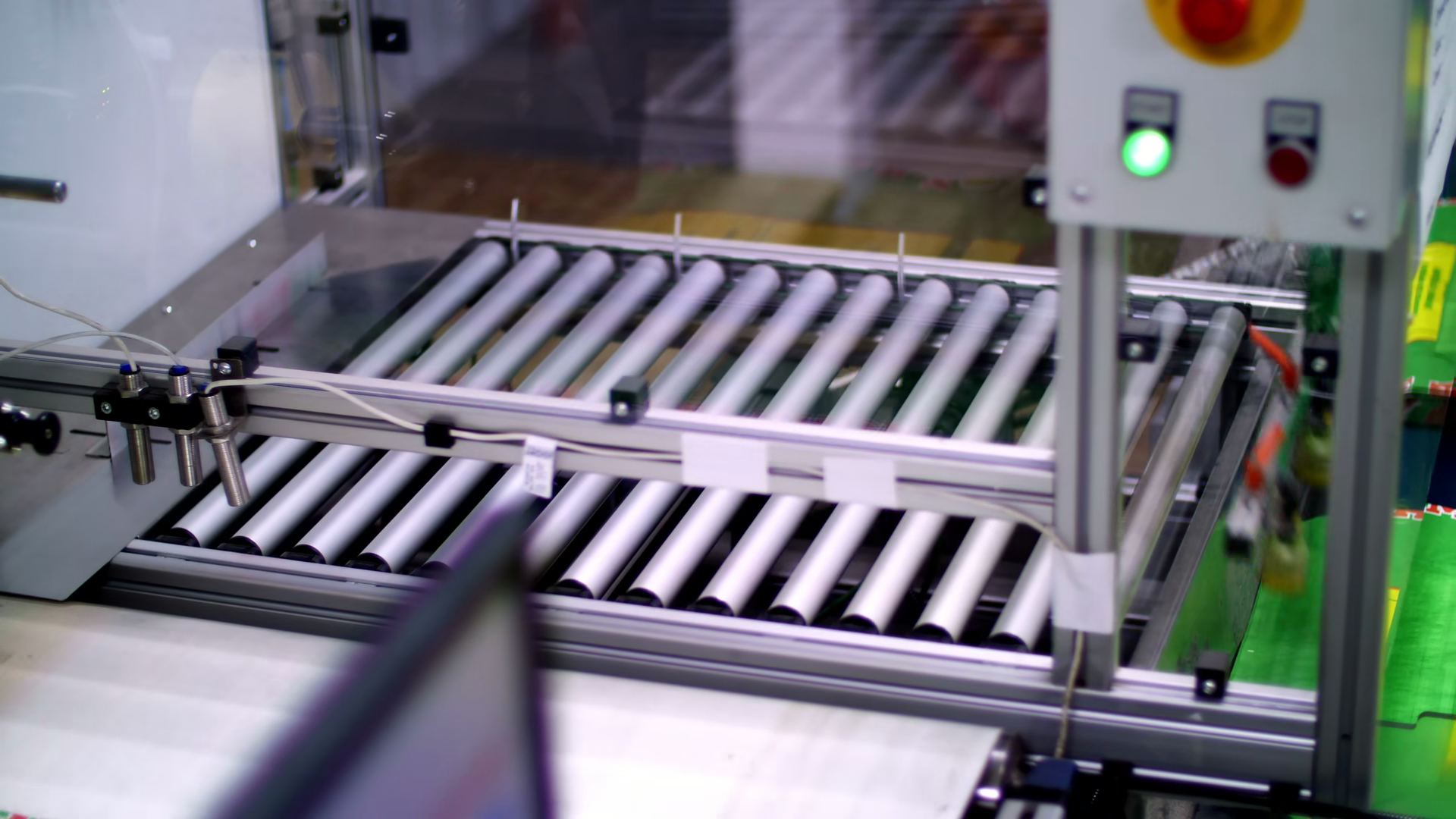 Industrial Printing Press Processing Paper Stock Footage SBV-353921415 ...