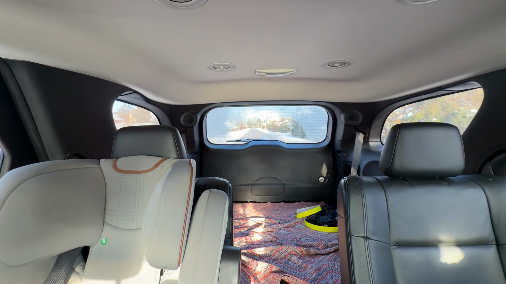 Car Interior With Child Seat Rear Window Stock Footage SBV-353826335 ...
