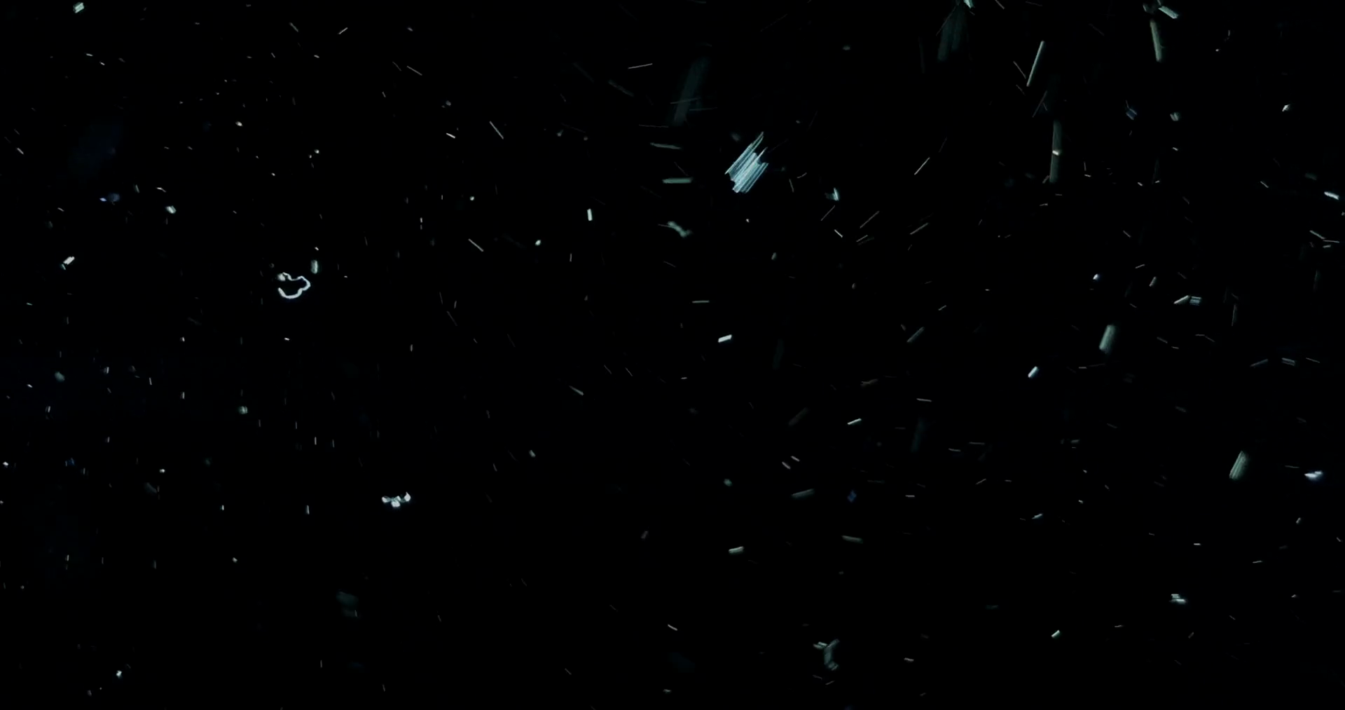 Super Natural Dust Particles Shot On Black Background Stock Video