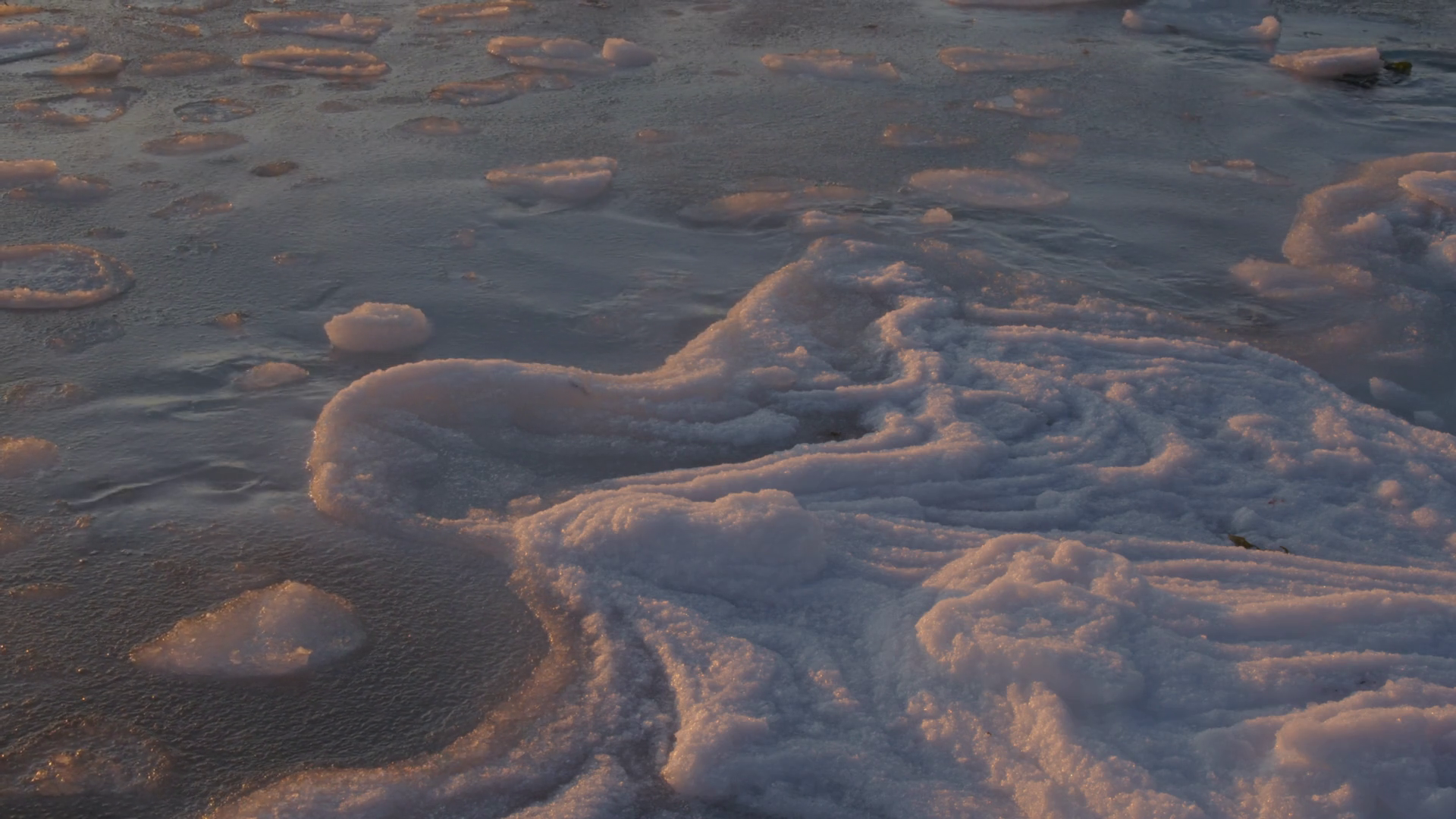 Sea Ice Frozen Waves Patterns Cold Winter Stock Footage SBV-351903029 ...
