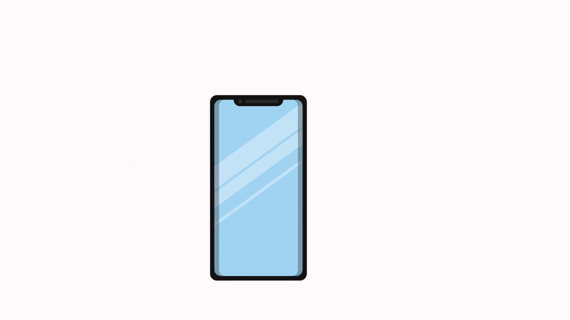 Young Man Lifting Bulb In Smartphone Stock Motion Graphics SBV ...