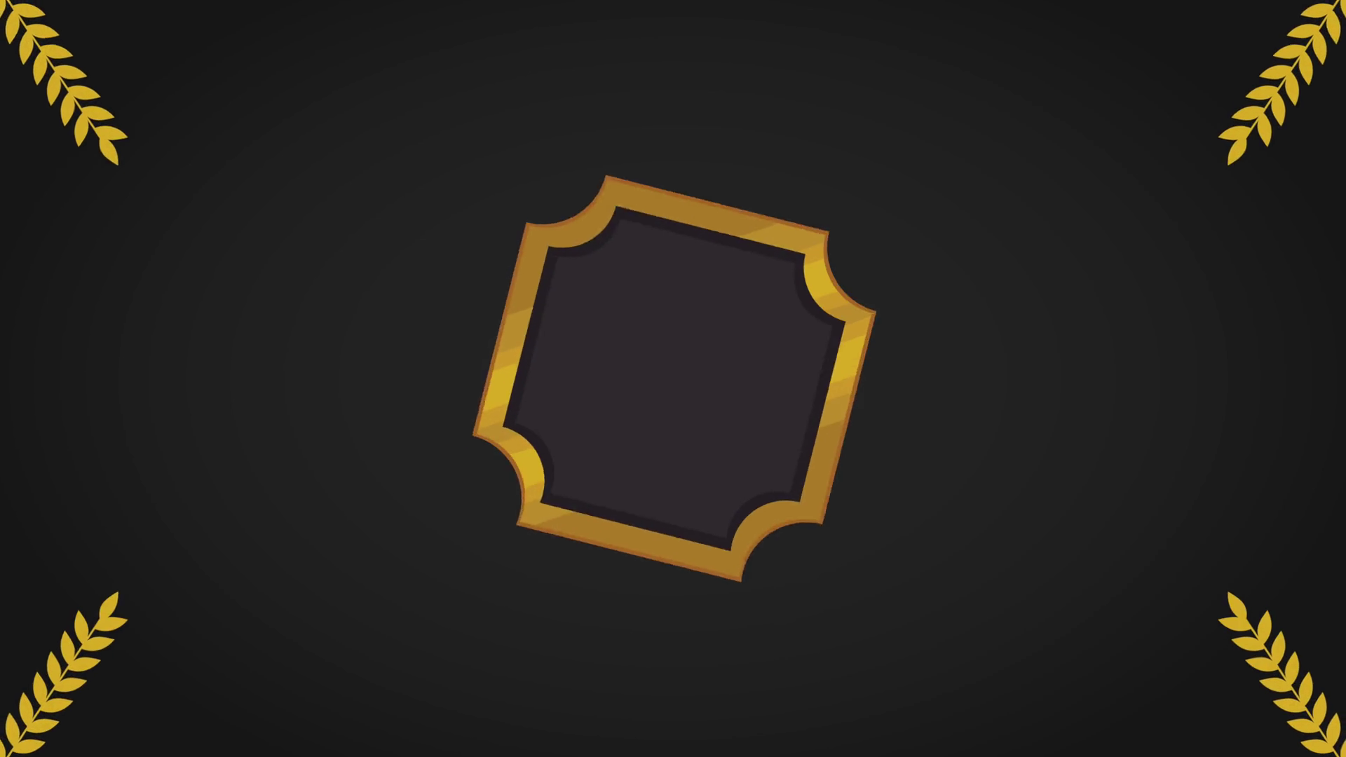 golden frame elegant luxury animation Motion Background 0012 SBV