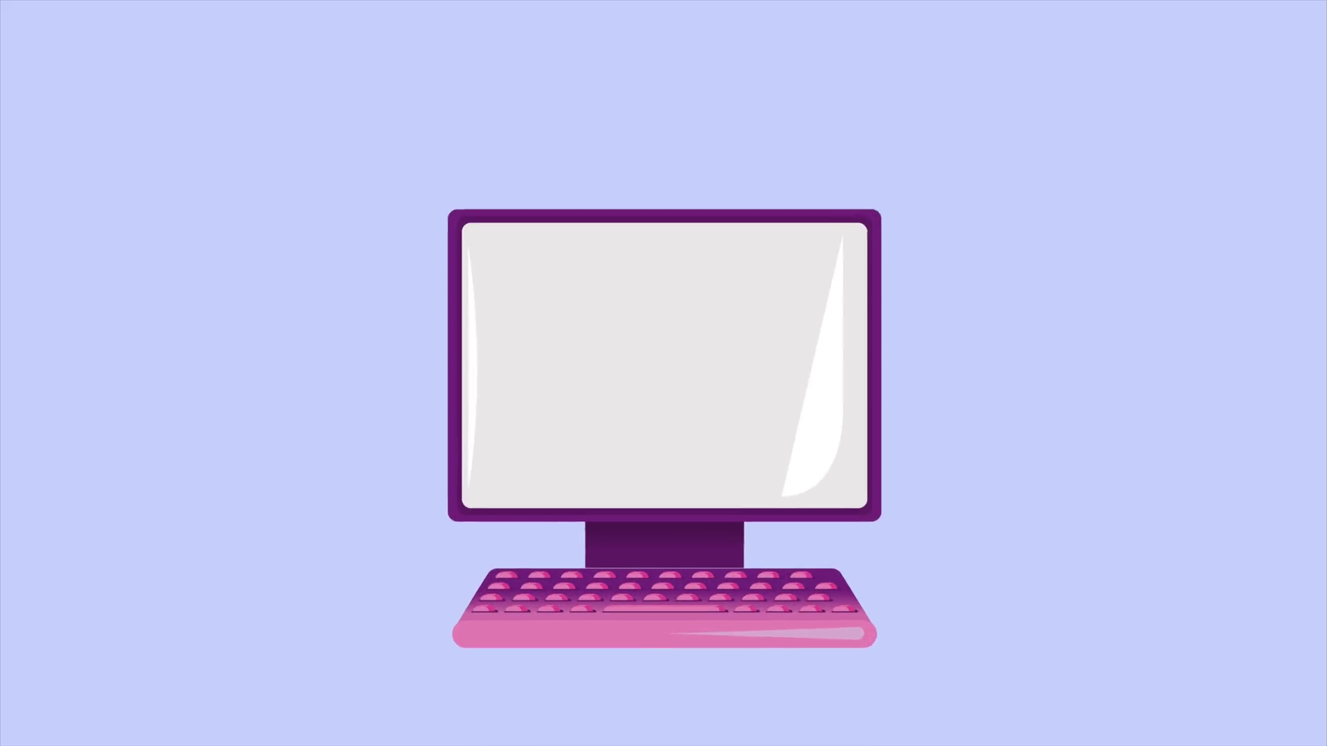Desktop Computer Tech Device Animation With Stock Motion Graphics SBV ...