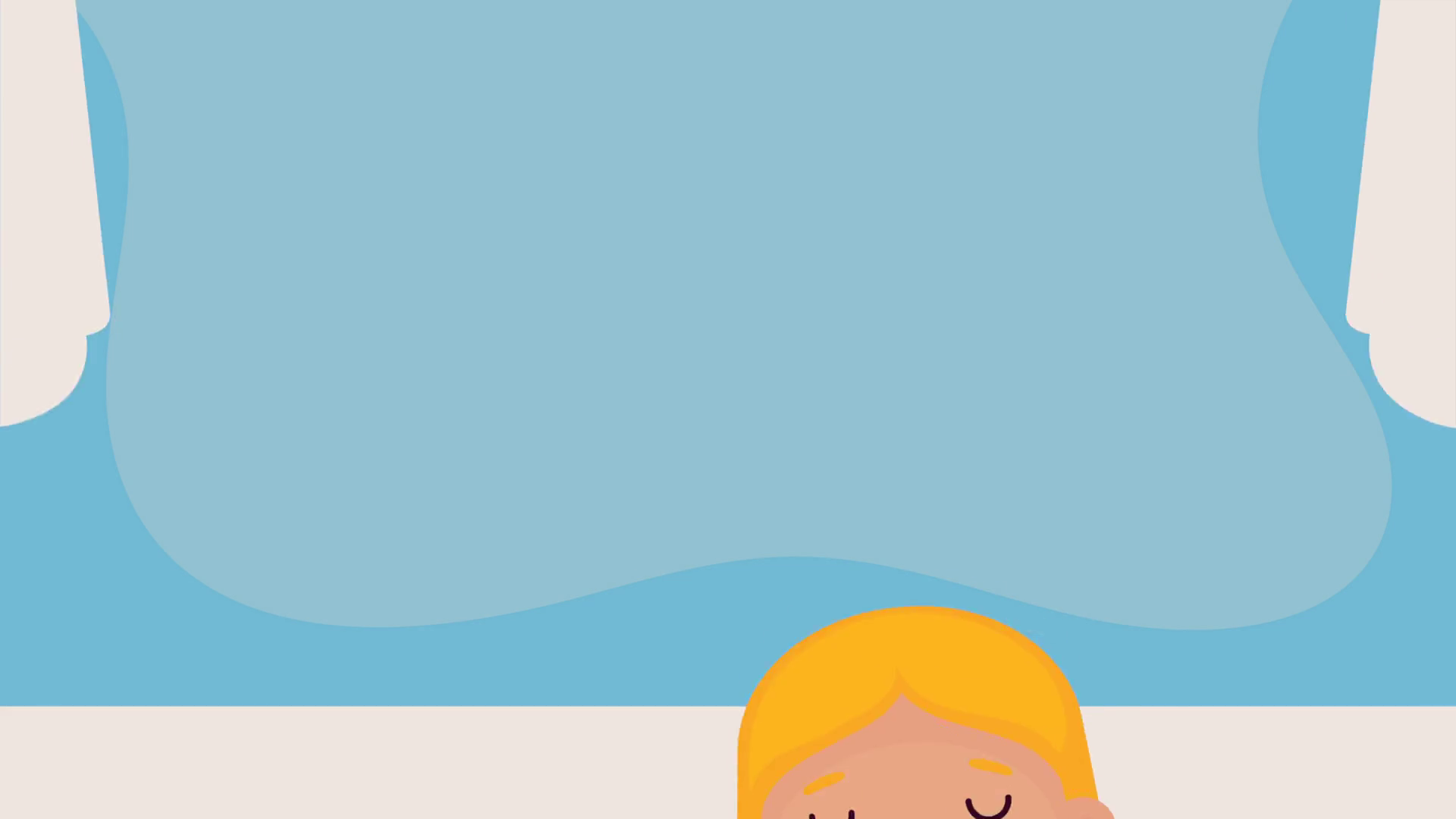 happy little kids couple celebrating characters Stock Video Footage 00: