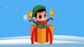 Playful Elf Bell Animation