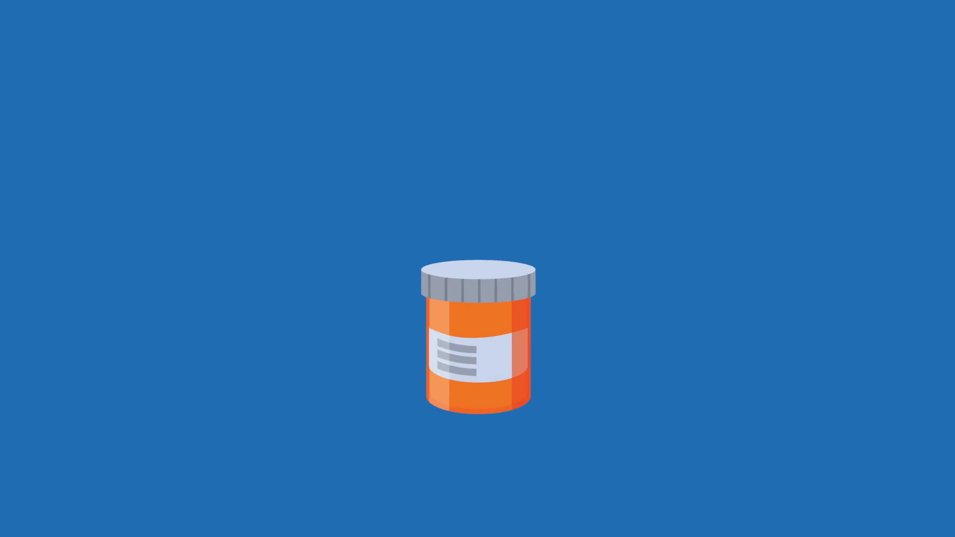 Bottles Medicine Drugs Medical Animation Stock Motion Graphics SBV
