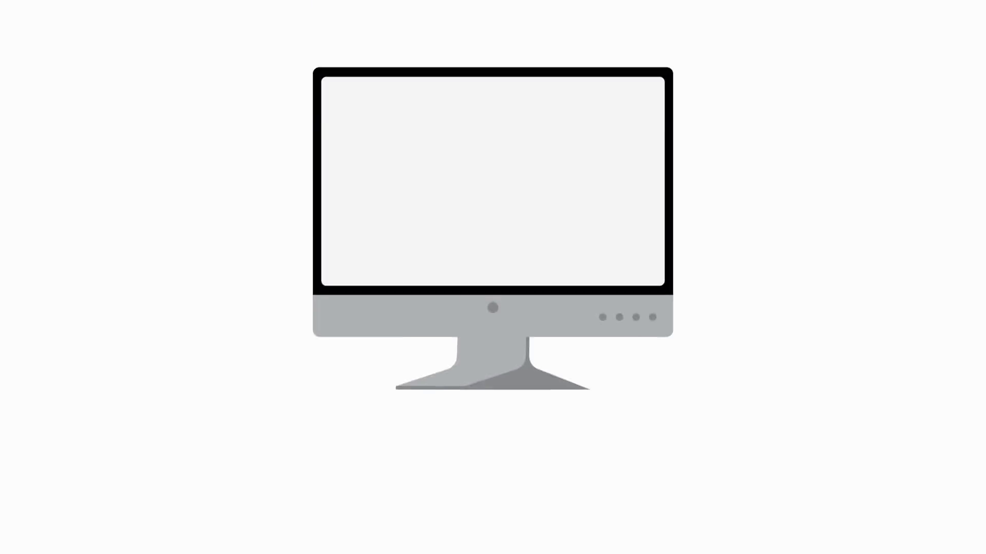 Desktop Computer Device Tech Animation Stock Motion Graphics SBV ...