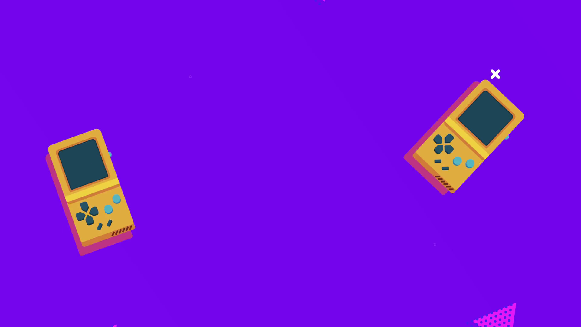 Video Games Consoles In Memphis Retro Style Stock Footage SBV339003281