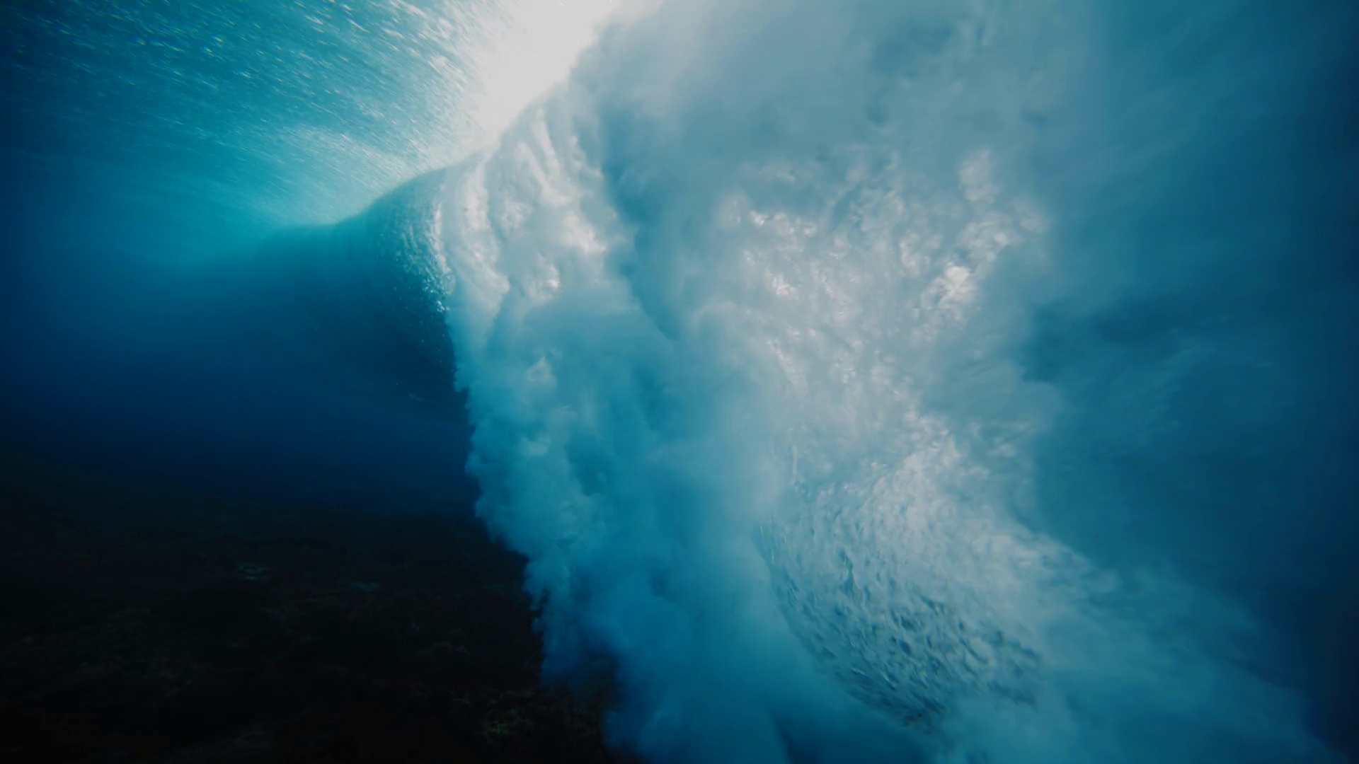 Ocean Water Sparkles Twinkling Under Shallow Stock Footage SBV ...