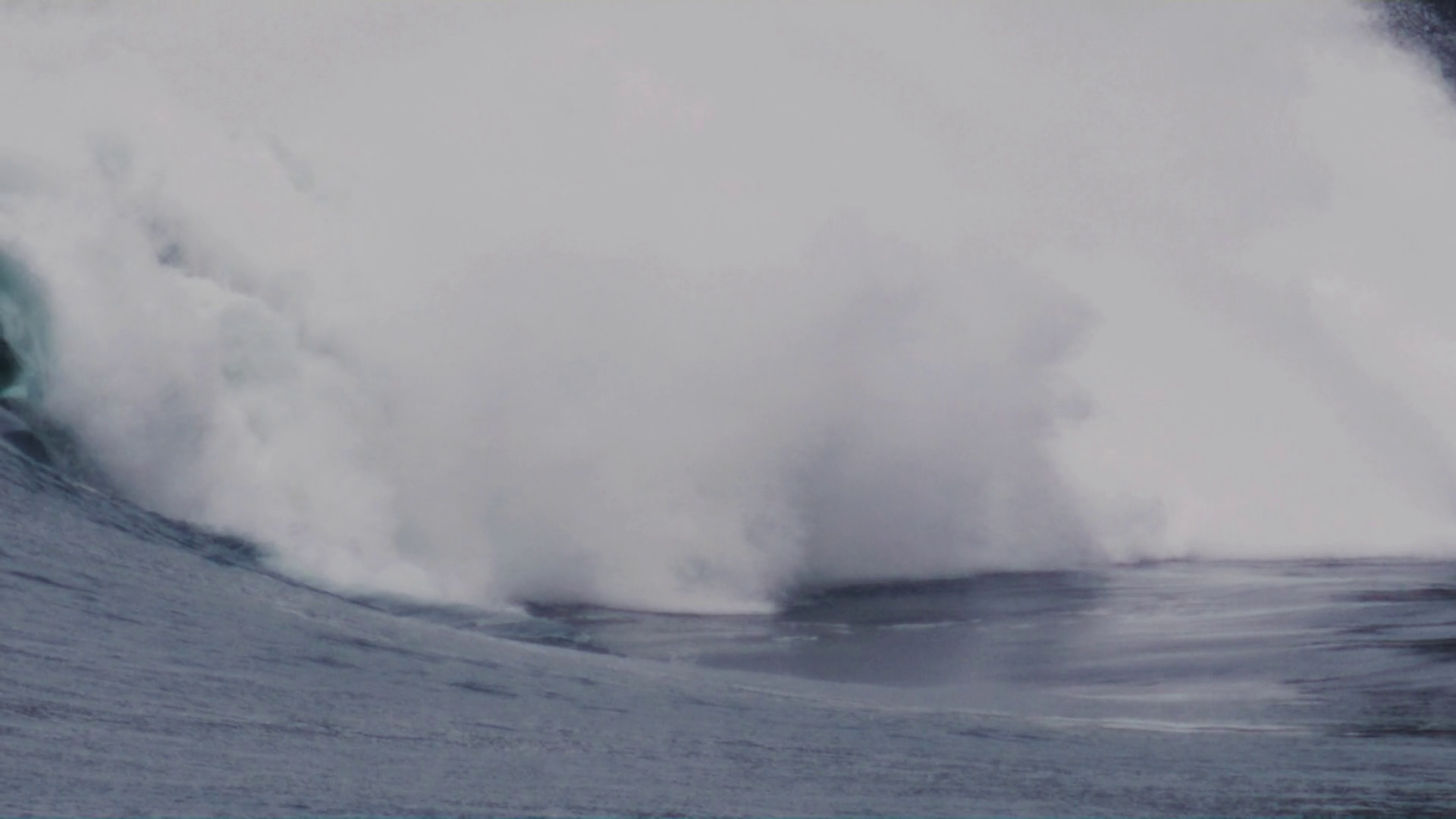Slow Motion Of Surfer Observing Stormy Waves Stock Footage SBV ...