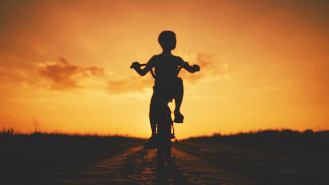 Riding A Bike Child Stock Footage: Royalty-Free Video Clips - Storyblocks