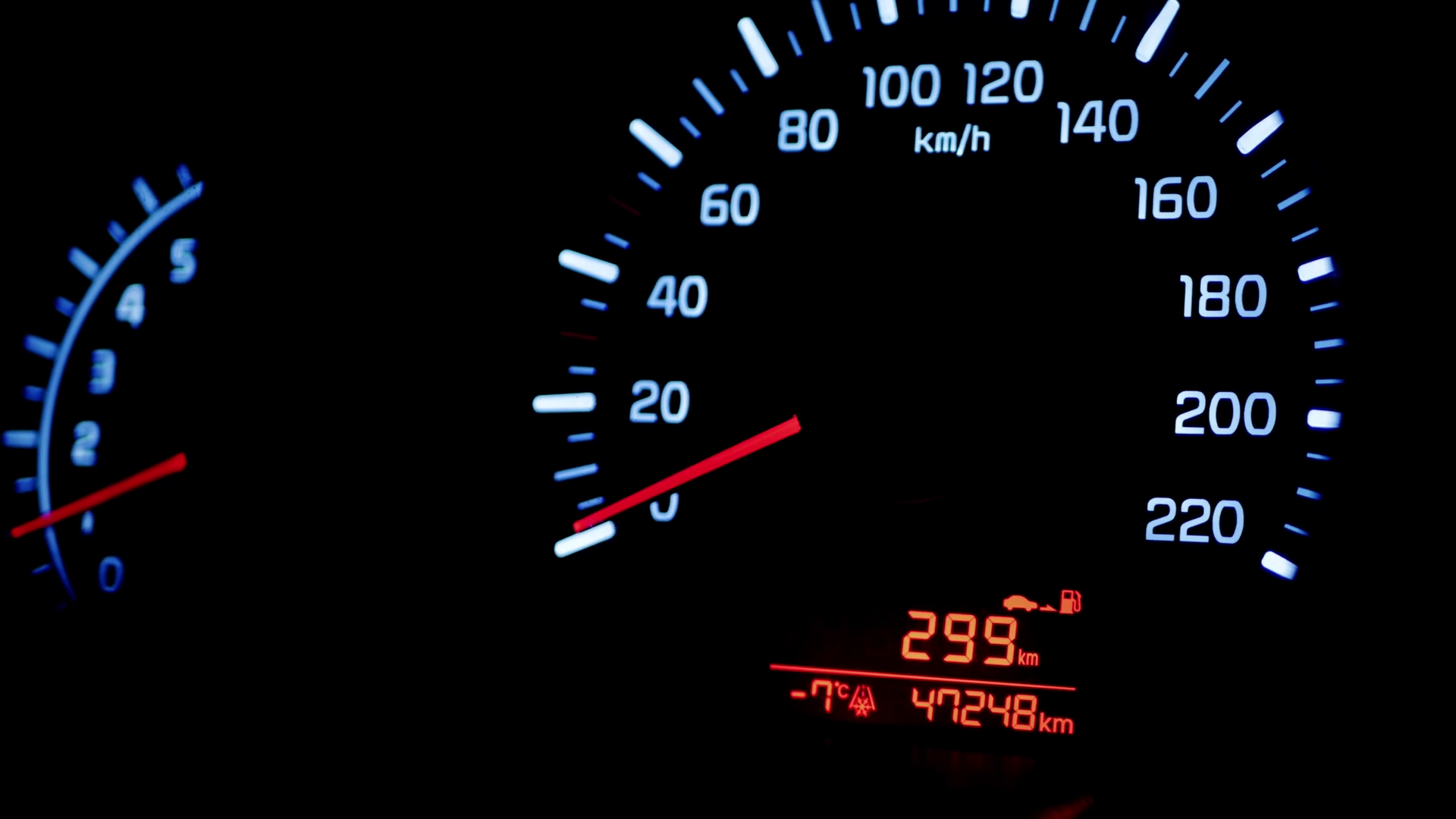 Dashboard In Car Flashing Alarm Stock Footage SBV330853507 Storyblocks