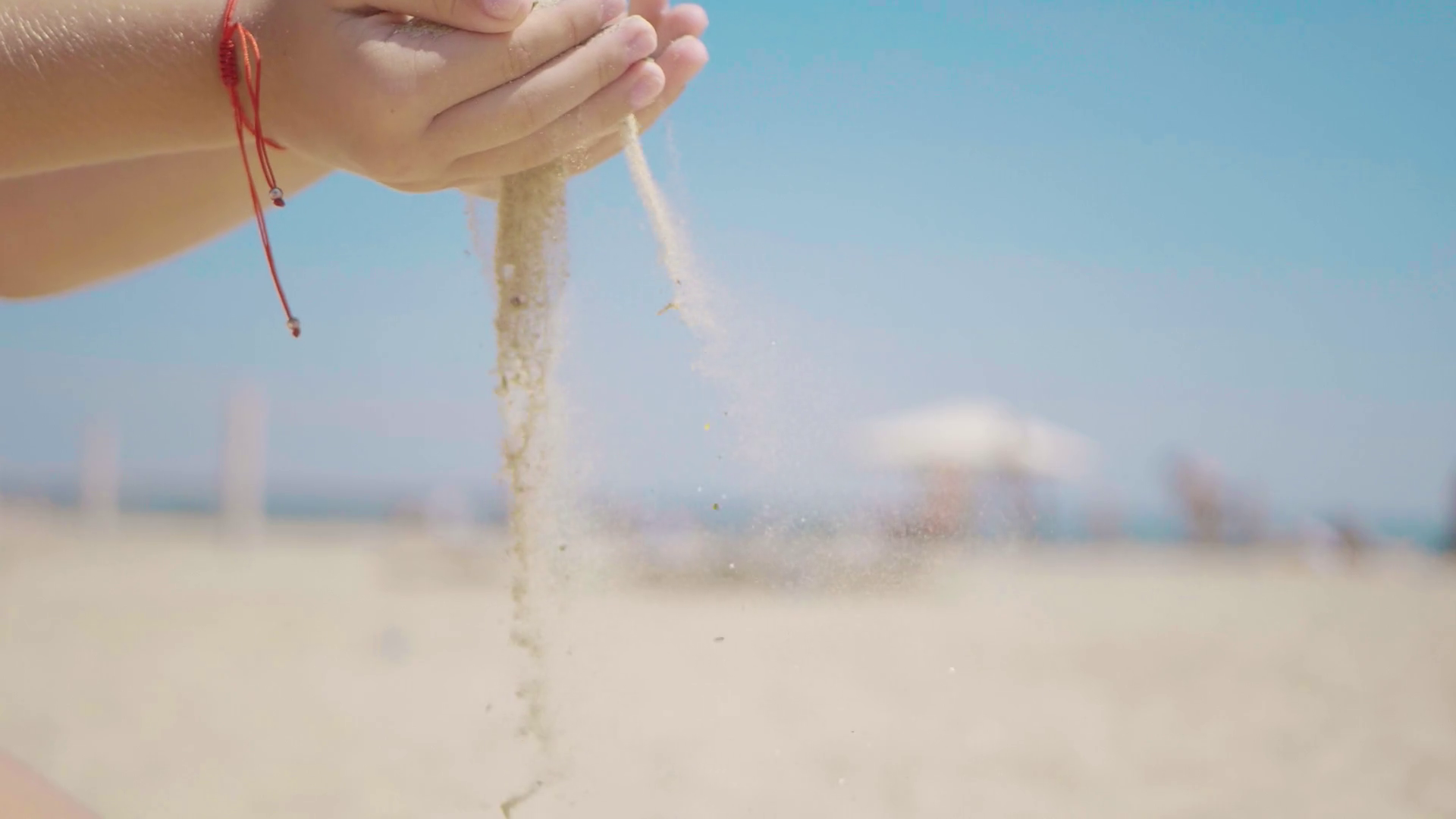 Sand Time Slips Through Fingers Stock Footage SBV337899978 Storyblocks