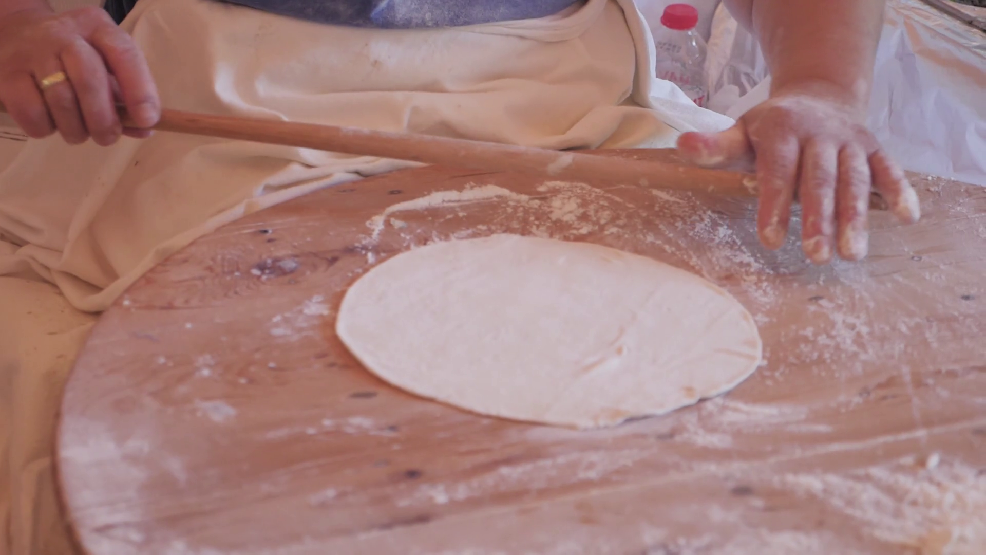 Woman Making Tortillas In Traditional Way Stock Footage SBV336308294