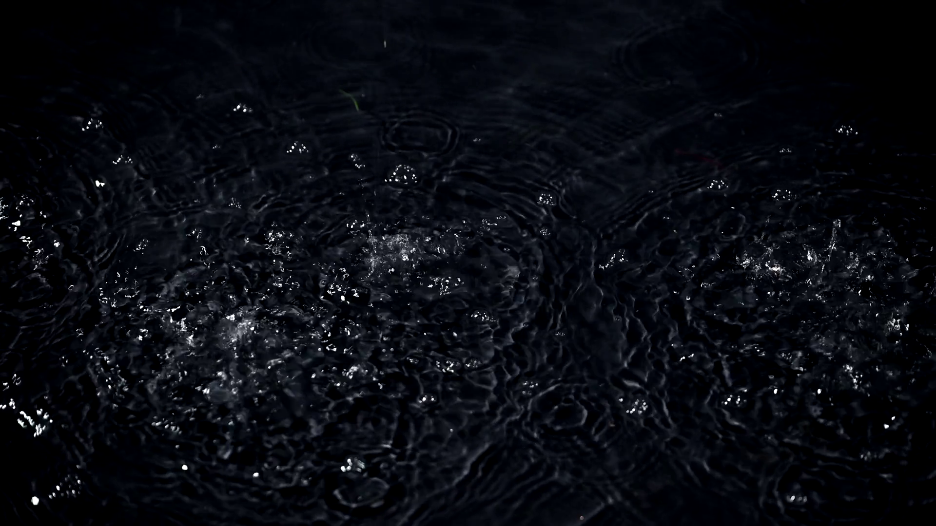 Super Slow Motion Video Of Rain Drops At Stock Footage SBV-352017325 ...