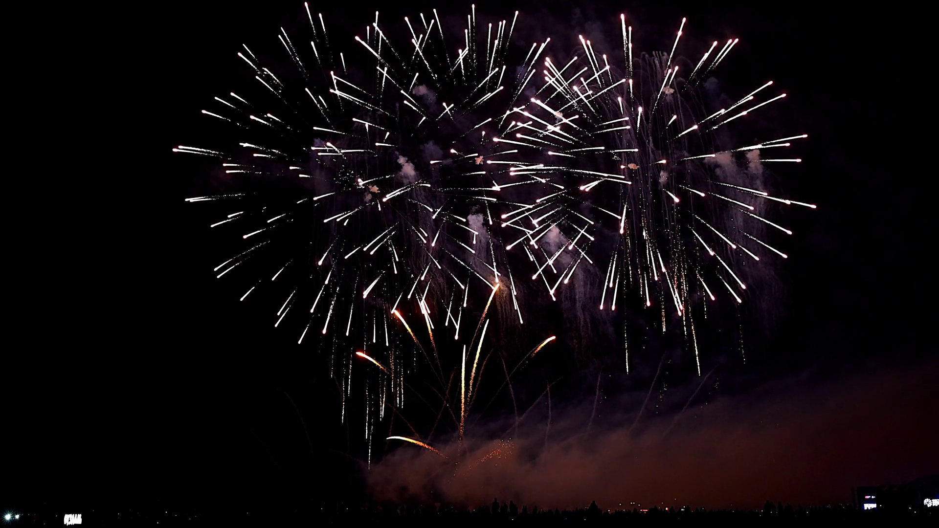 Spectacular New Year 2025 Eve Fireworks Stock Footage SBV-351827512 ...