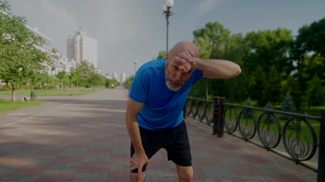 Old Man Running Stock Footage: Royalty-Free Video Clips - Storyblocks