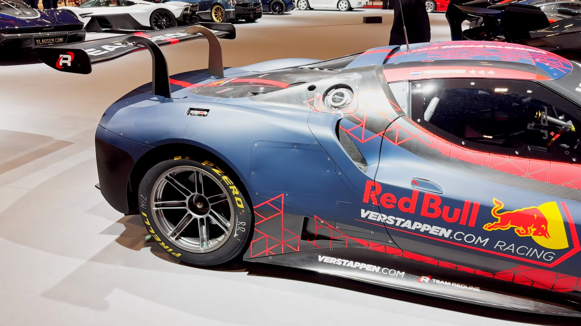 Ferrari 296 Gt3 With Red Bull Racing Livery Stock Footage SBV-353980084 ...