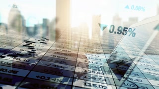 Finance Corporate Business Data Charts Numbers