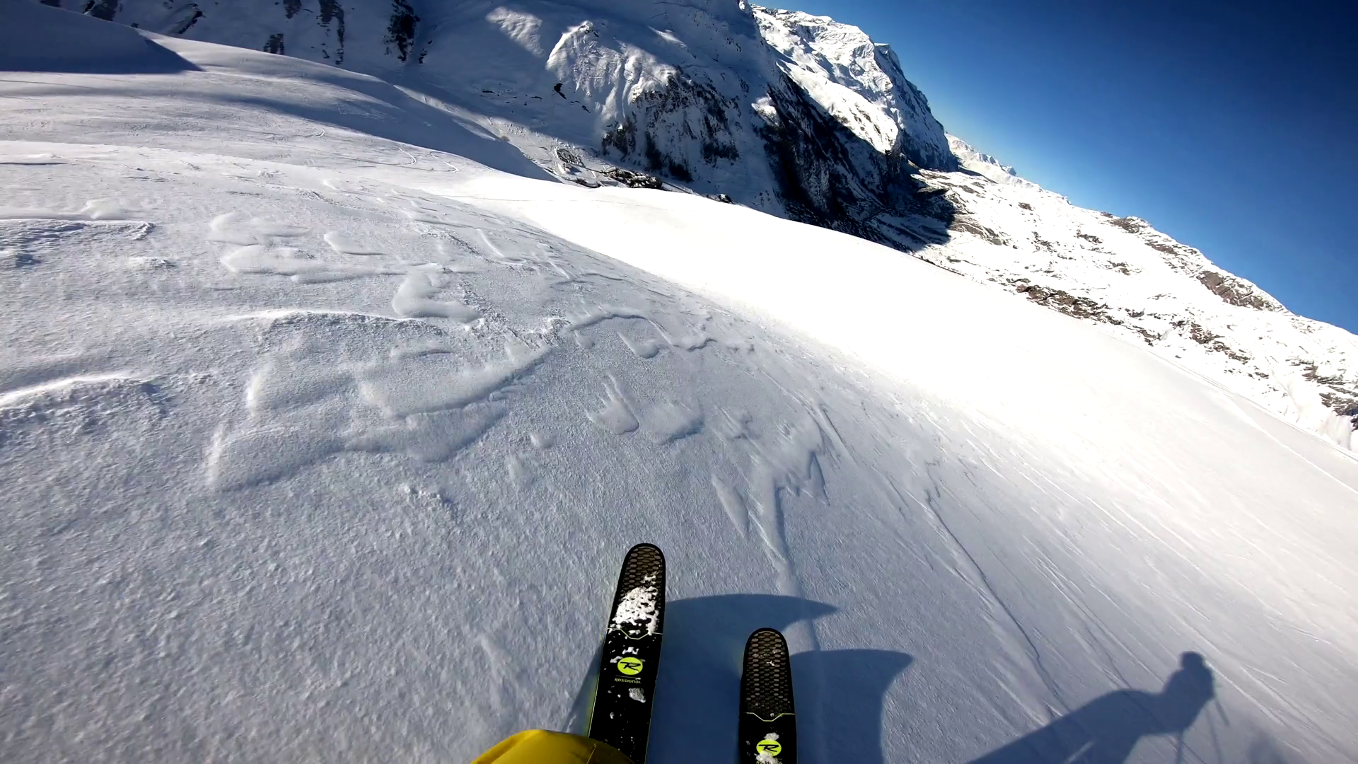 Freeride Skiing In Powder Stock Footage SBV330800132 Storyblocks