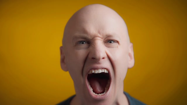 Emoji Face Slow Motion Expression Stock Footage: Royalty-Free Video ...