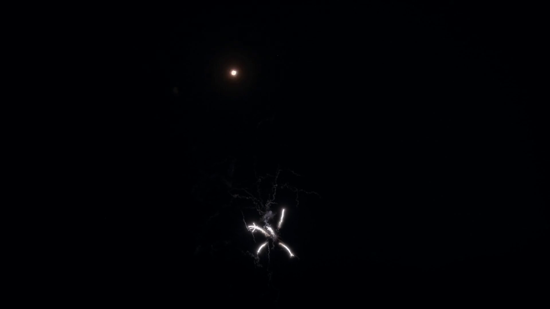 Real Fireworks Explode In Sky During Stock Footage SBV348469526 Storyblocks