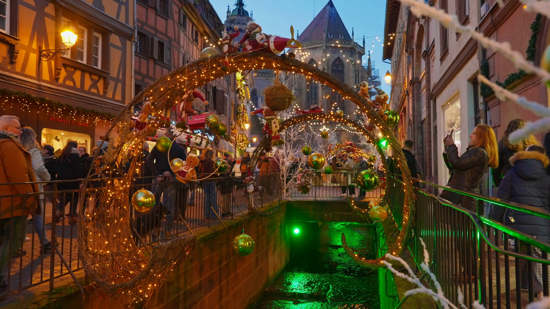 Colmar France - 3 12 2025: Christmas New Stock Footage SBV-353415756 ...