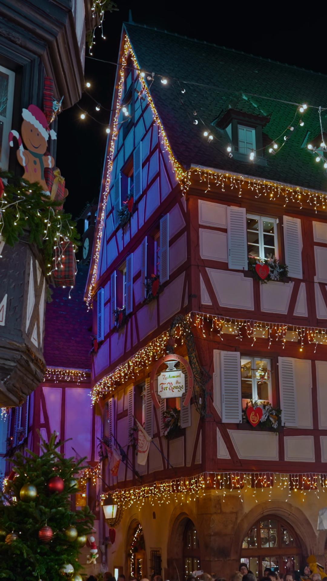 Colmar France - 03 12 2025: Beautiful Street Stock Footage SBV ...